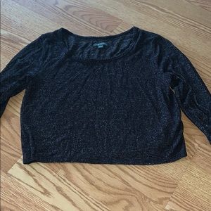 Comfy soft crop shirt